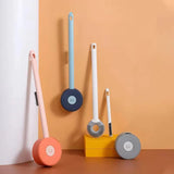 Wall Mounted Silicone Round Toilet Brush