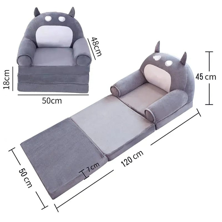 Foldable Kids Sofa Chair & Bed