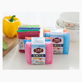 4 Pcs Double Sided Kitchen Cleaning Sponge