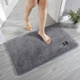 Fluffy Bathroom Mat, Non Slip Plush Carpet Bath Mat