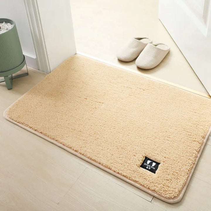 Fluffy Bathroom Mat, Non Slip Plush Carpet Bath Mat