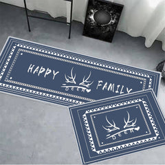 2Pcs Set Kitchen Floor Mat Non Slip-E