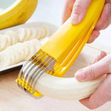 Banana Slicer Fruit Vegetable Cucumber Knife Sausage Slicer