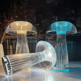 LED Touch Mushroom Lamp Cute Crystal Mushroom Lamp with Remote Control