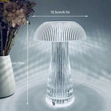 LED Touch Mushroom Lamp Cute Crystal Mushroom Lamp with Remote Control