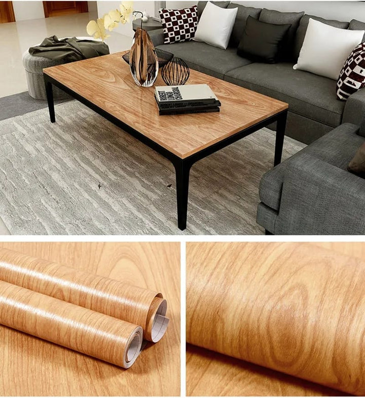 Wood Adhesive Furniture Wallpaper B