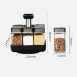 9pcs Rotate Spice Rack