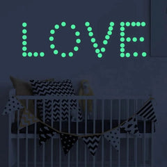 Night Glow Polka Dot For Kids Room