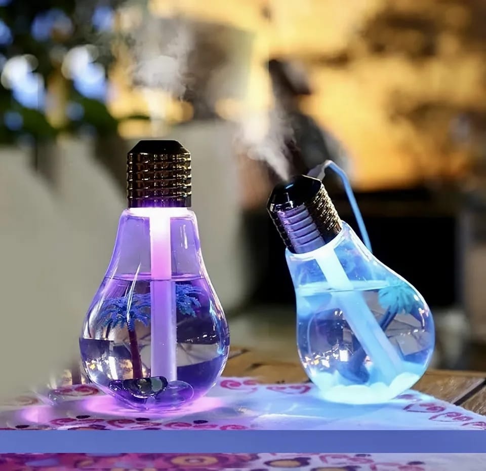Bulb Humidifier With Colourfull Night light