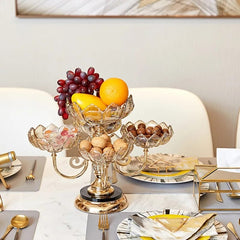 Rotating Dry Fruit Plate Rack