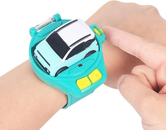 Mini Remote Control Watch Car, Silicon Strap Wrist Car Watch