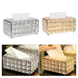 Creative crystal tissue box