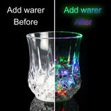 LED Flashing Glowing Water Glass Cup