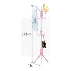 Multi Hook Metal Coat pole Storage Racks