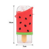 Ice Cream Water Bottle With Straw