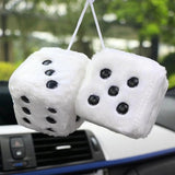 2pc Dice Car Hanging Perfume