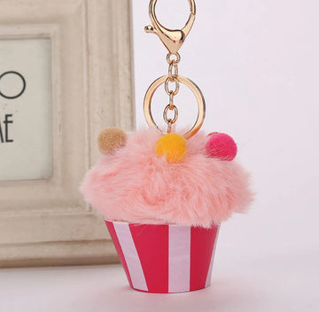 Cupcake Keychain