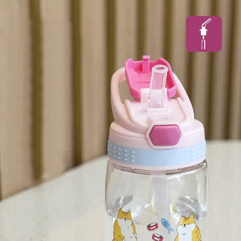 Easy Open Water Bottle Children's Cups Kids Water Sippy Cup