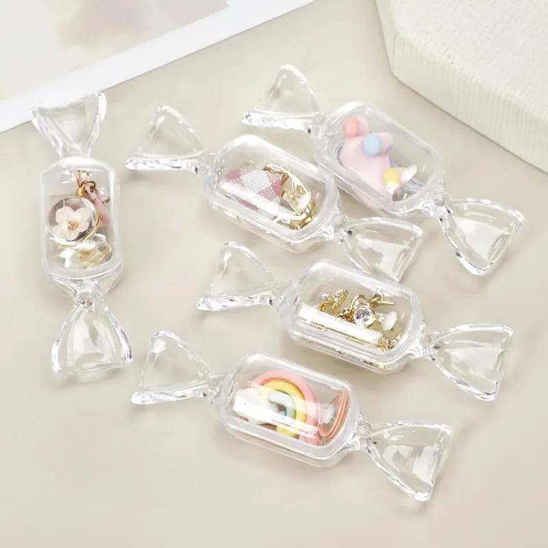 Mini Candy Jewelry Box Pack Of 10Pc