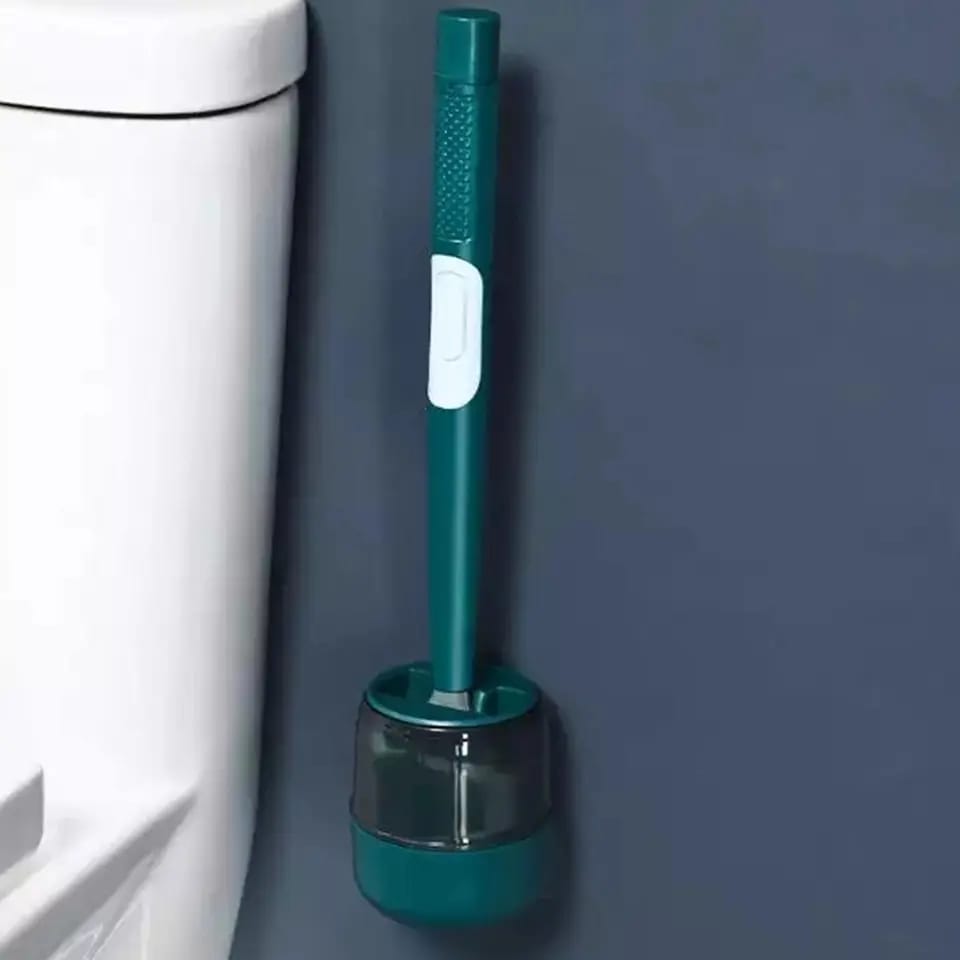 Soap Dispensing Toilet Brush With Holder