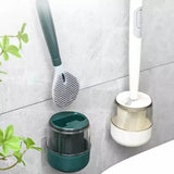 Soap Dispensing Toilet Brush With Holder