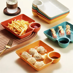 Square Dumpling Plate