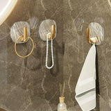 Acrylic Hanging Hooks Pack Of 3