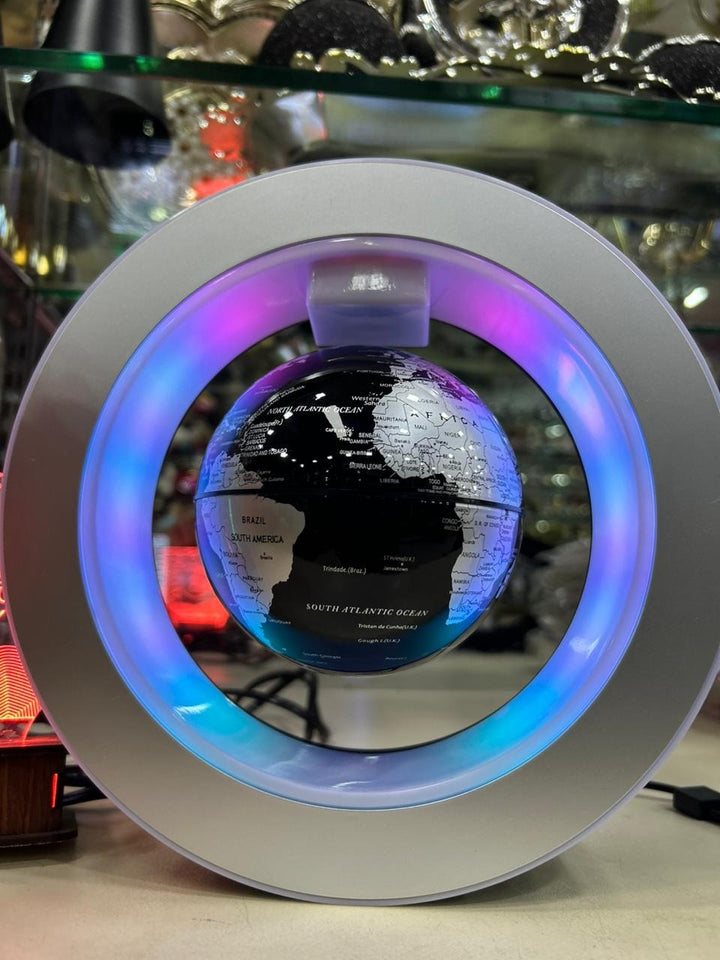 LED Novelty Round Floating Globe Magnetic Levitation Antigravity Children