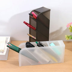 Multi-Function 4 Grid Desktop Pen Holder