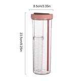 700ml Fruit Infuser Water Bottle Portable Sports Lemon Juice Bottle