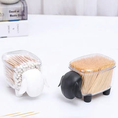 Cosmetic Cotton Storage Box Sheep Shaped