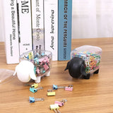 Cosmetic Cotton Storage Box Sheep Shaped