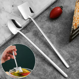 STAINLESS STEEL STRAW WITH SPOON PACK OF 3