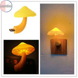 Mushroom Wall Lamp with Led Night Light