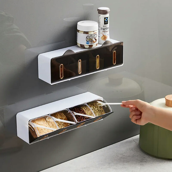 New Wall Mounted Spice Storage Rack