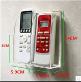 Acrylic Wall Mounted Remote Control Holder Organizer