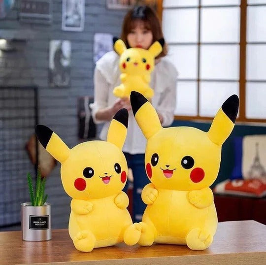 Pikachu Plush Toy, Pokémon Pikachu Stuffed Toy