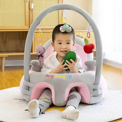 Cute Cartoon Animal Baby Sofa Cradle Support Seat Cover Toddlers