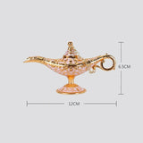 1PC Aladdin wishing Lamp Traditional Hollow Out Fairy Tale Magic