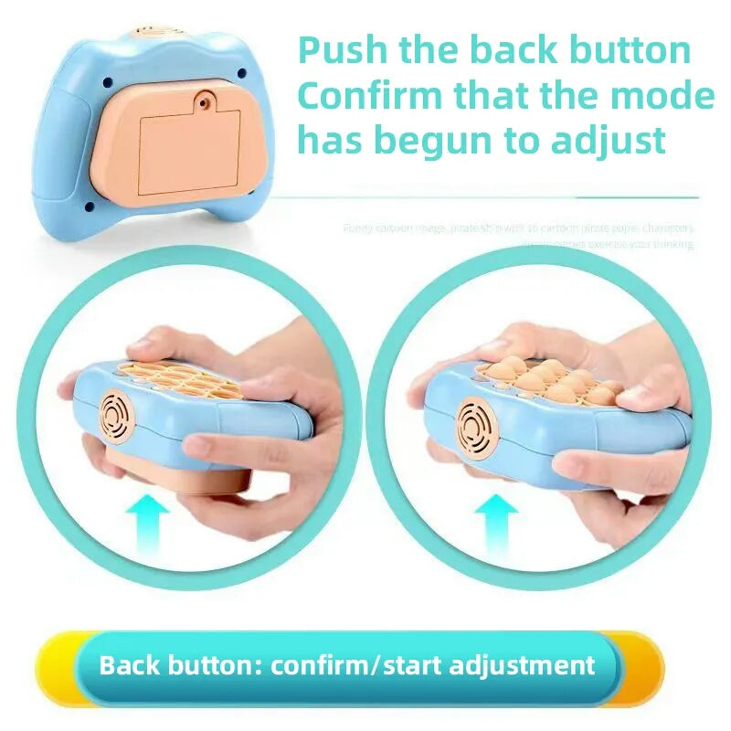 Console Pop Up Toy, Quick Push Game Machine