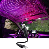 Mini LED Car Roof Star Night Light Projector Atmosphere Galaxy Lamp