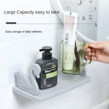 2 pcs Wall Mounted Swan Storage Shelf Organizer