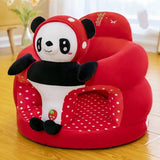 Baby Sitting Chair with Stuffing Cute Cartoon Animal Shaped