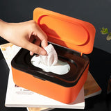 Portable Tissue Box With Lid