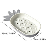 2 pcs set Pineapple Shaped Soap Box