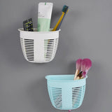 Wall Hanging Cosmetic Storage Basket Organizer