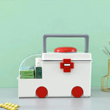 Ambulance Shape Portable Medicine Box