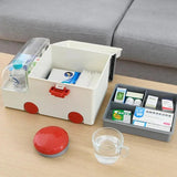 Ambulance Shape Portable Medicine Box