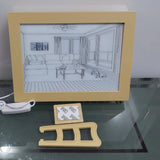 Sunshine Art Painting Frame, LED Shadow Painting Frame