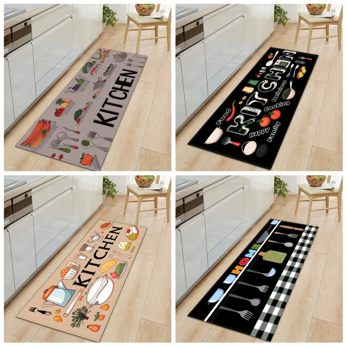 Long Kitchen Mat Bath Carpet Floor Mat Home Entrance